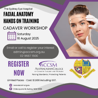 Facial Anatomy Cadaver Workshop