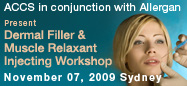 ACCS Dermal Filler & Muscle Relaxant<br>Injecting Workshop